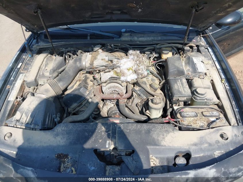 1998 Lincoln Mark Viii Lsc VIN: 1LNFM92VXWY660838 Lot: 39888908