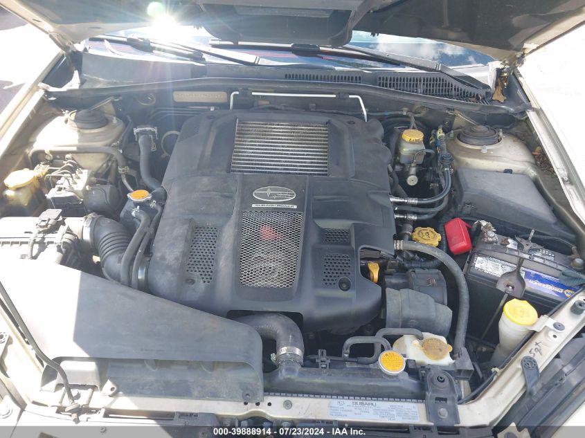 2008 Subaru Outback 2.5Xt Limited VIN: 4S4BP63C984329258 Lot: 39888914