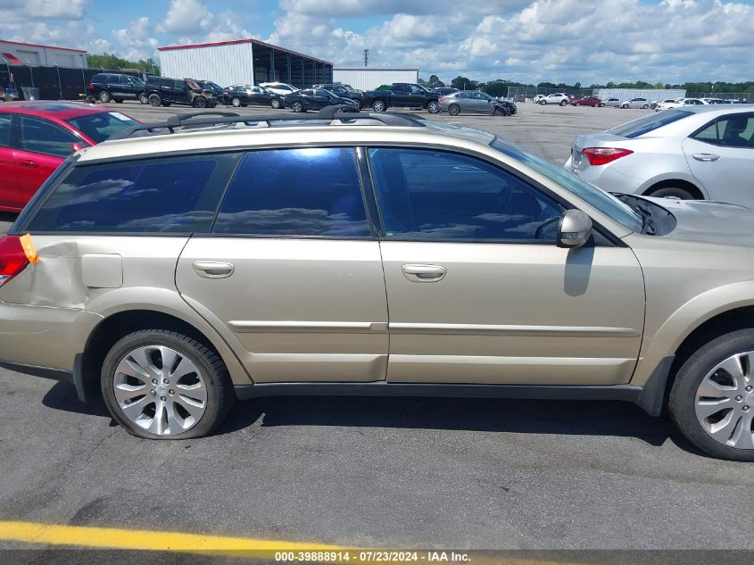 2008 Subaru Outback 2.5Xt Limited VIN: 4S4BP63C984329258 Lot: 39888914