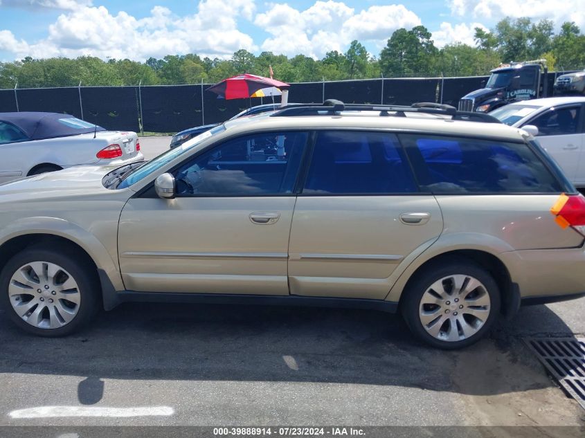 2008 Subaru Outback 2.5Xt Limited VIN: 4S4BP63C984329258 Lot: 39888914