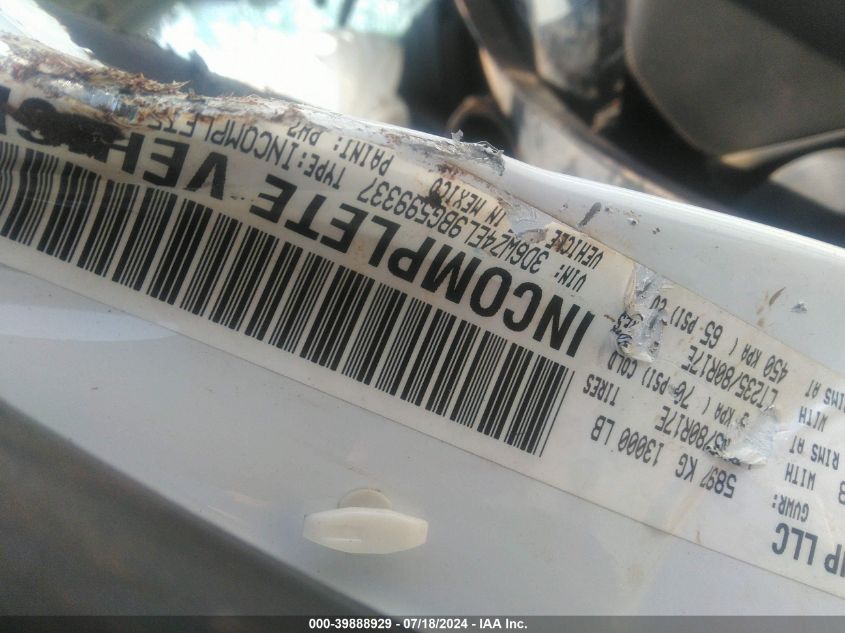 2011 Ram Ram 3500 Hd Chassis St/Slt VIN: 3D6WZ4EL9BG599337 Lot: 39888929