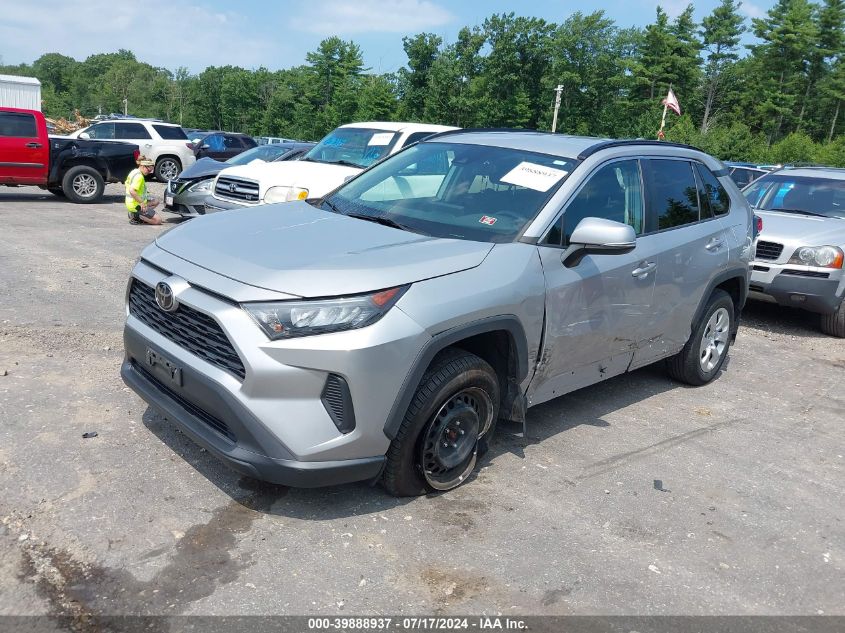 2020 Toyota Rav4 Le VIN: 2T3G1RFV6LW088345 Lot: 39888937