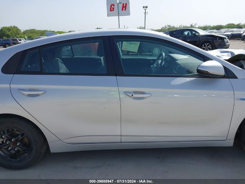 2019 Hyundai Ioniq Hybrid Blue VIN: KMHC65LC3KU116623 Lot: 39888947