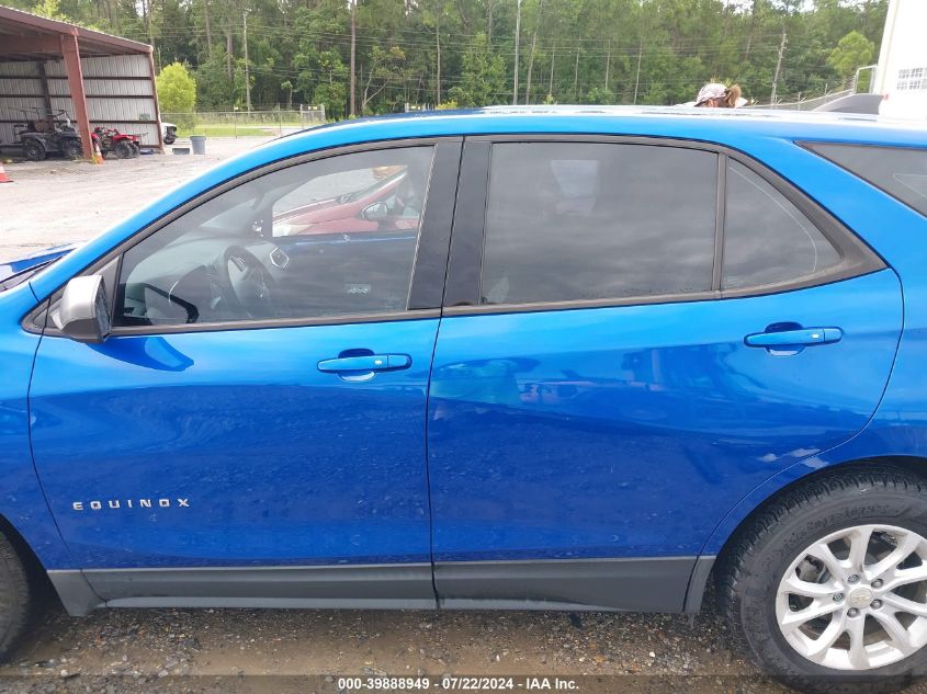 2019 Chevrolet Equinox Ls VIN: 3GNAXHEV8KS527824 Lot: 39888949