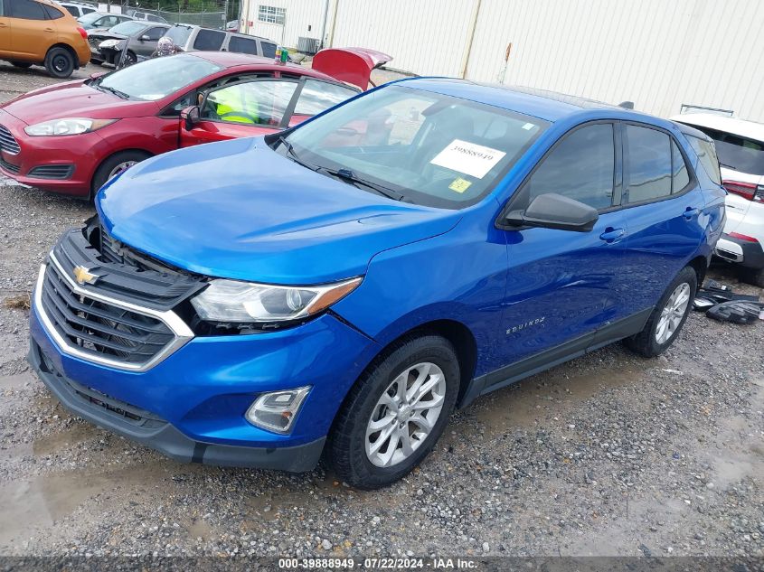 2019 Chevrolet Equinox Ls VIN: 3GNAXHEV8KS527824 Lot: 39888949