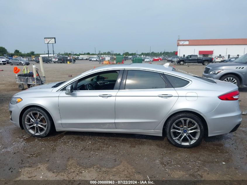 2019 Ford Fusion Sel VIN: 3FA6P0CD1KR269685 Lot: 39888963