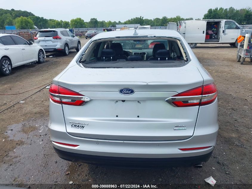 2019 Ford Fusion Sel VIN: 3FA6P0CD1KR269685 Lot: 39888963