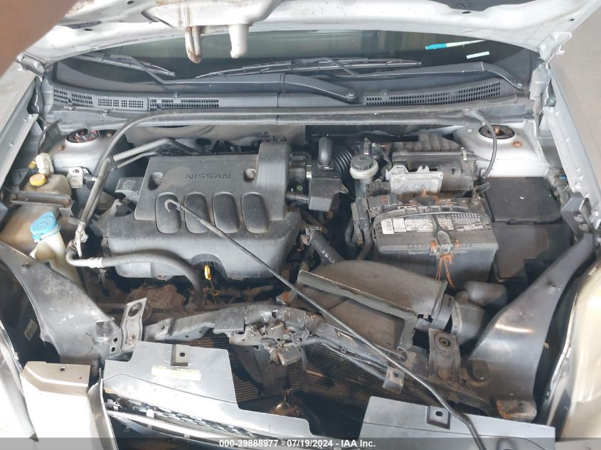 2010 Nissan Sentra 2.0Sr VIN: 3N1AB6AP2AL632972 Lot: 39888977