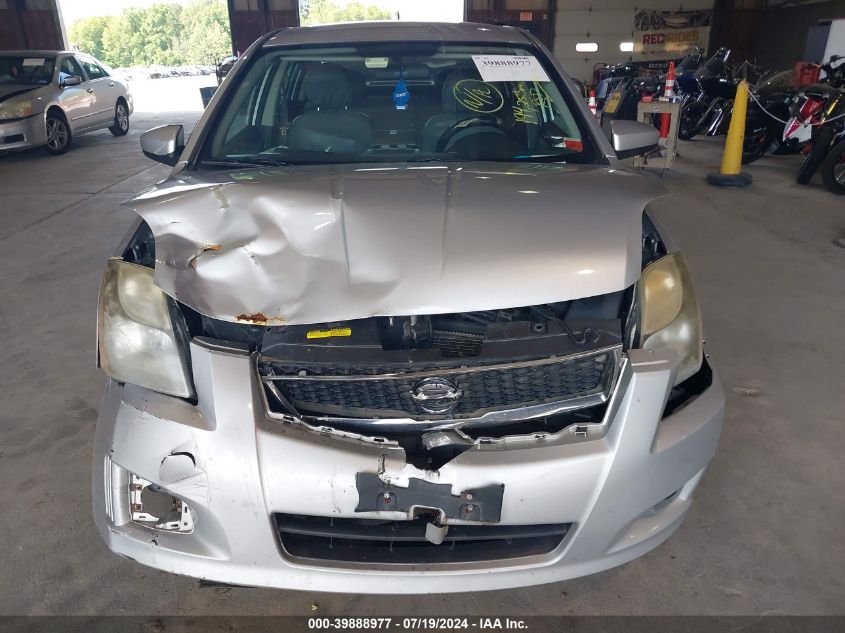 2010 Nissan Sentra 2.0Sr VIN: 3N1AB6AP2AL632972 Lot: 39888977