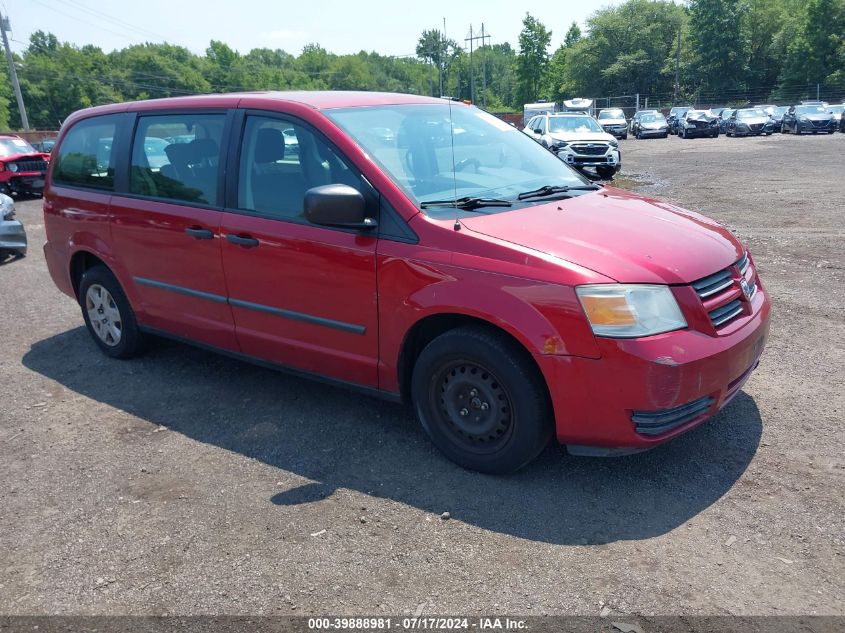 2008 Dodge Grand Caravan Se VIN: 1D8HN44H38B184234 Lot: 39888981