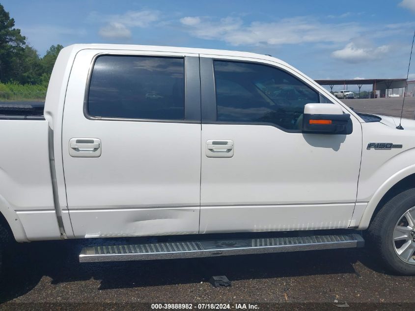 2013 Ford F-150 Lariat VIN: 1FTFW1EF9DFC46978 Lot: 39888982