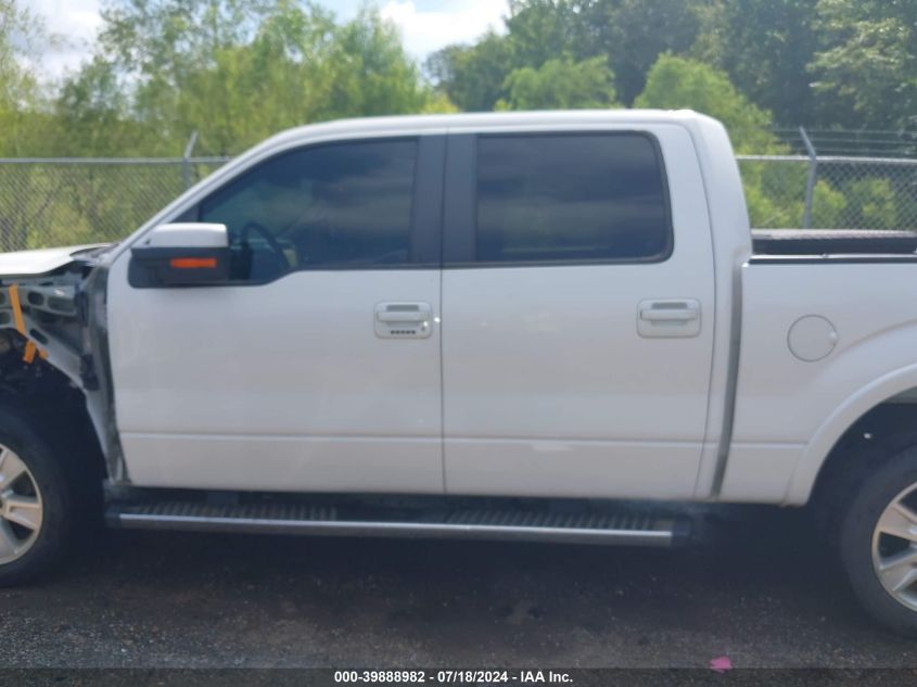 2013 Ford F-150 Lariat VIN: 1FTFW1EF9DFC46978 Lot: 39888982