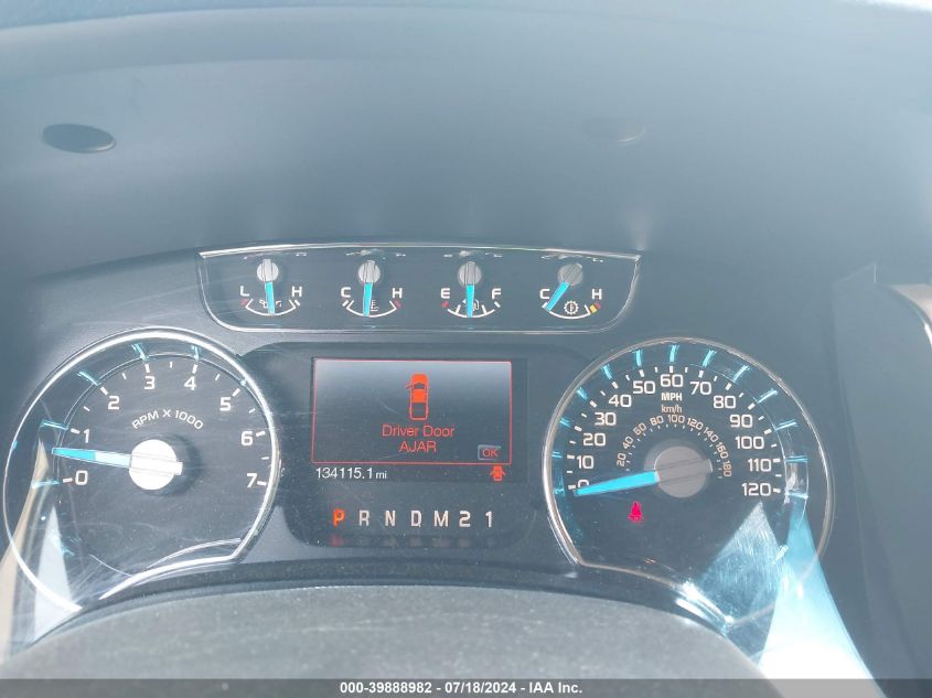 2013 Ford F-150 Lariat VIN: 1FTFW1EF9DFC46978 Lot: 39888982