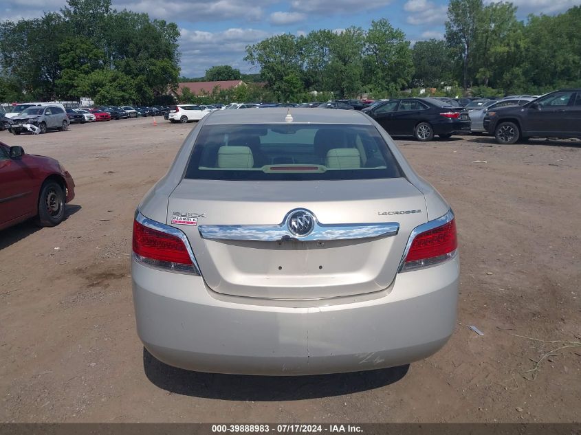 2010 Buick Lacrosse Cx VIN: 1G4GB5EG0AF167660 Lot: 39888983