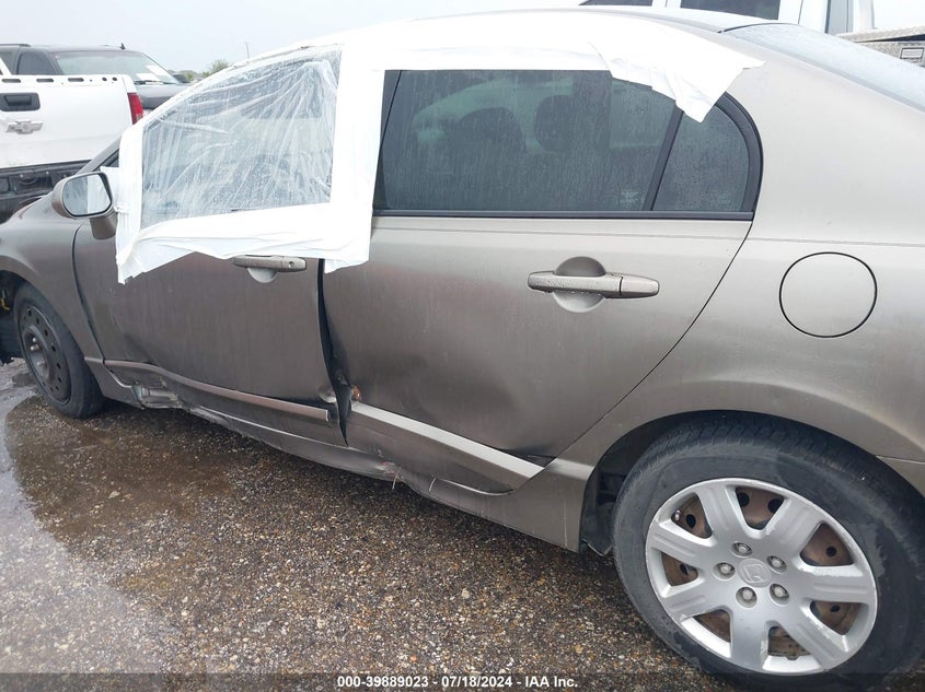 2008 Honda Civic Lx VIN: 1HGFA16598L040962 Lot: 39889023