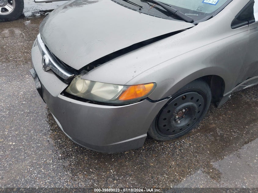 2008 Honda Civic Lx VIN: 1HGFA16598L040962 Lot: 39889023