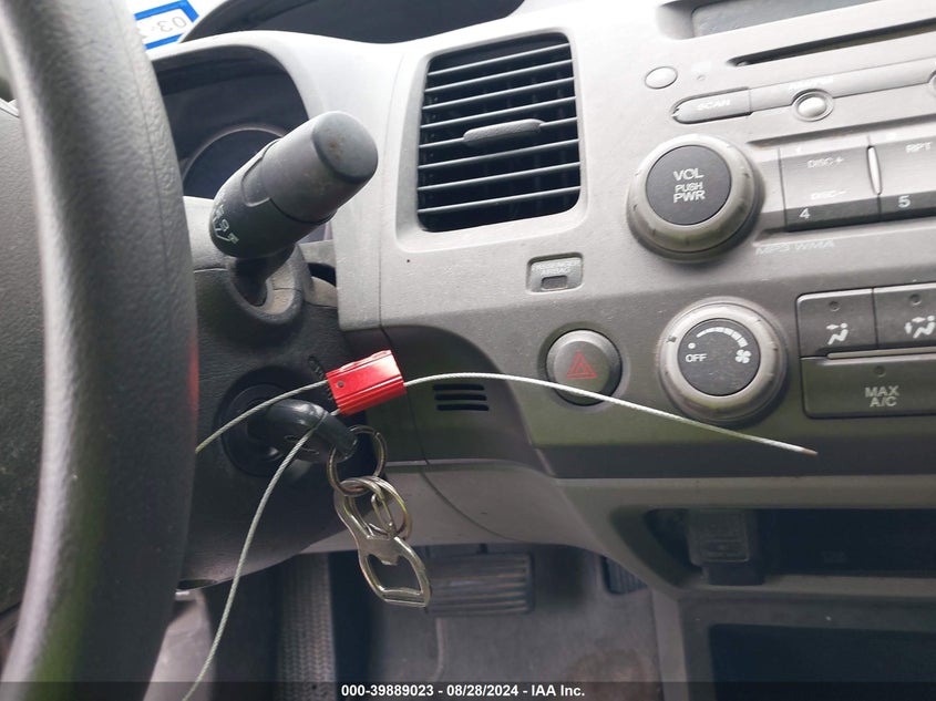 2008 Honda Civic Lx VIN: 1HGFA16598L040962 Lot: 39889023