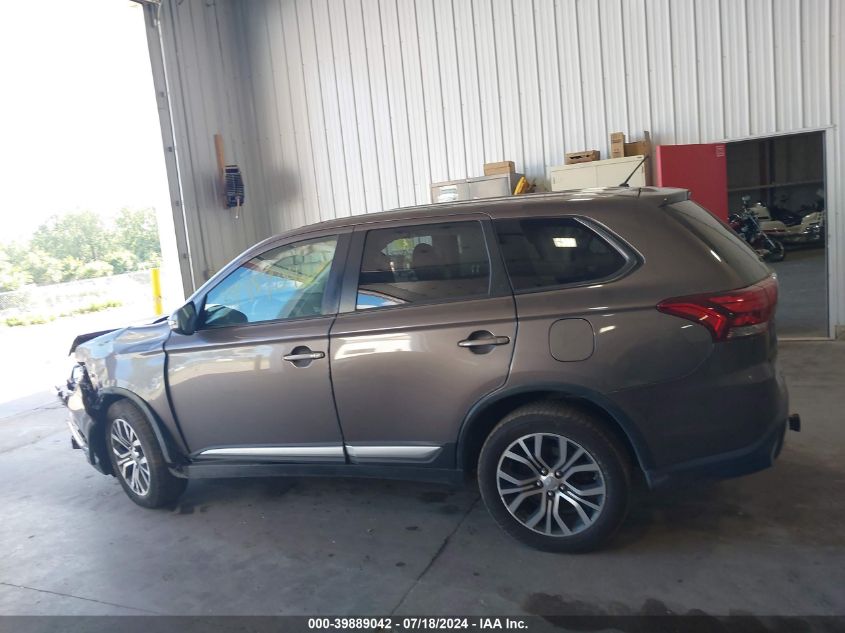 2016 Mitsubishi Outlander Se/Sel VIN: JA4AZ3A37GZ046994 Lot: 39889042