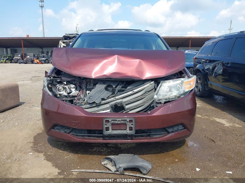 2012 Honda Odyssey Ex-L VIN: 5FNRL5H61CB055616 Lot: 39889047