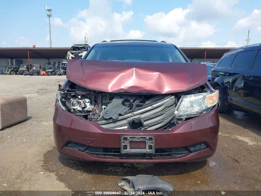2012 Honda Odyssey Ex-L VIN: 5FNRL5H61CB055616 Lot: 39889047