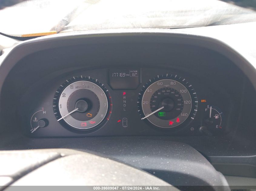 2012 Honda Odyssey Ex-L VIN: 5FNRL5H61CB055616 Lot: 39889047