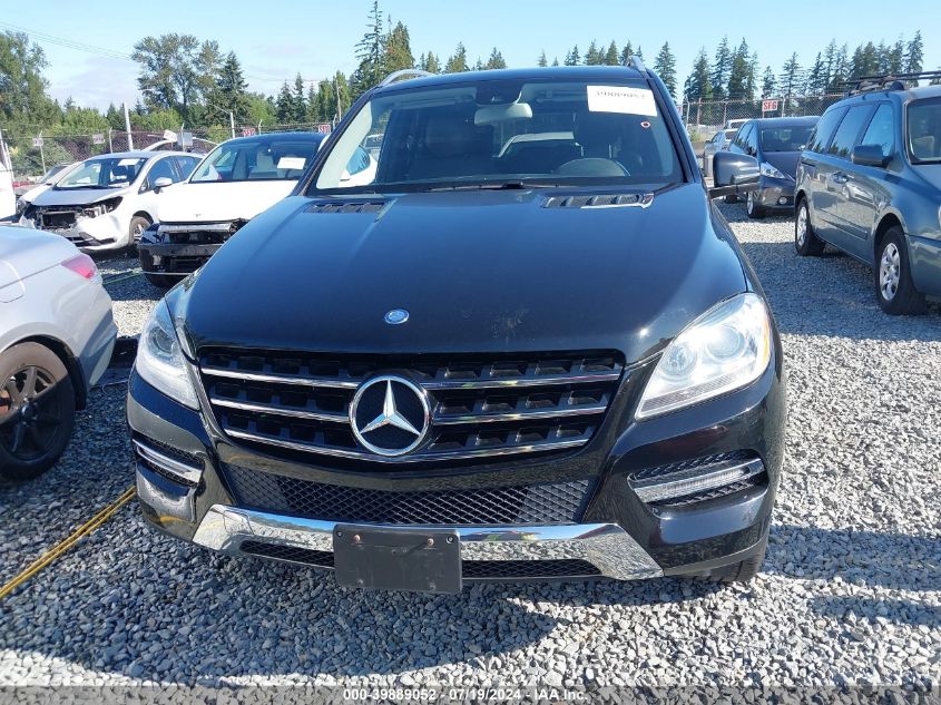 2014 Mercedes-Benz Ml 350 4Matic VIN: 4JGDA5HB7EA425813 Lot: 39889052