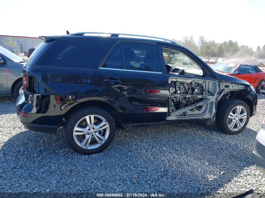 2014 Mercedes-Benz Ml 350 4Matic VIN: 4JGDA5HB7EA425813 Lot: 39889052