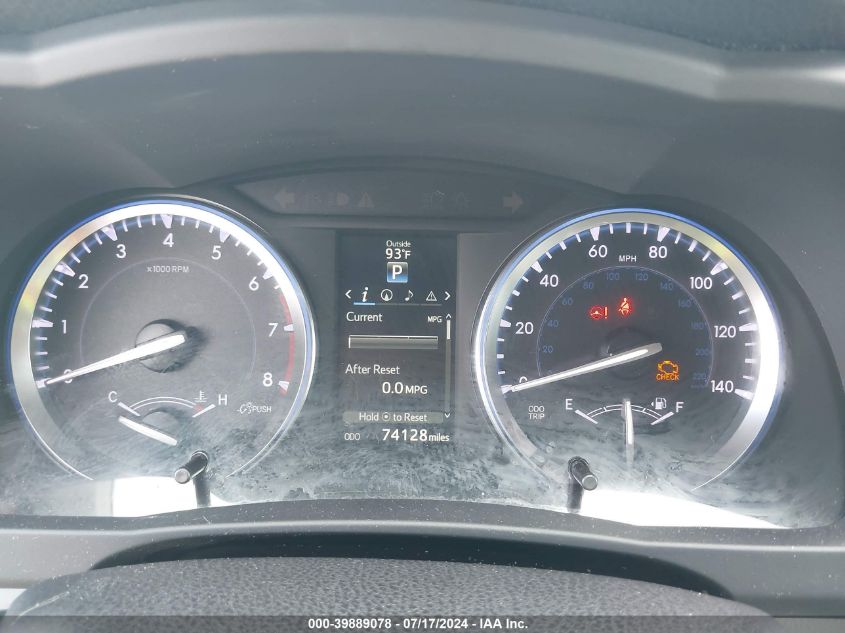 2016 Toyota Highlander Xle V6 VIN: 5TDKKRFH2GS502343 Lot: 39889078