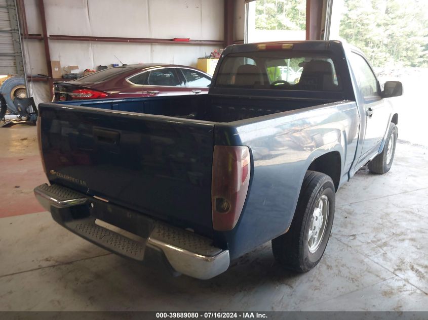 1GCCS146758133648 | 2005 CHEVROLET COLORADO