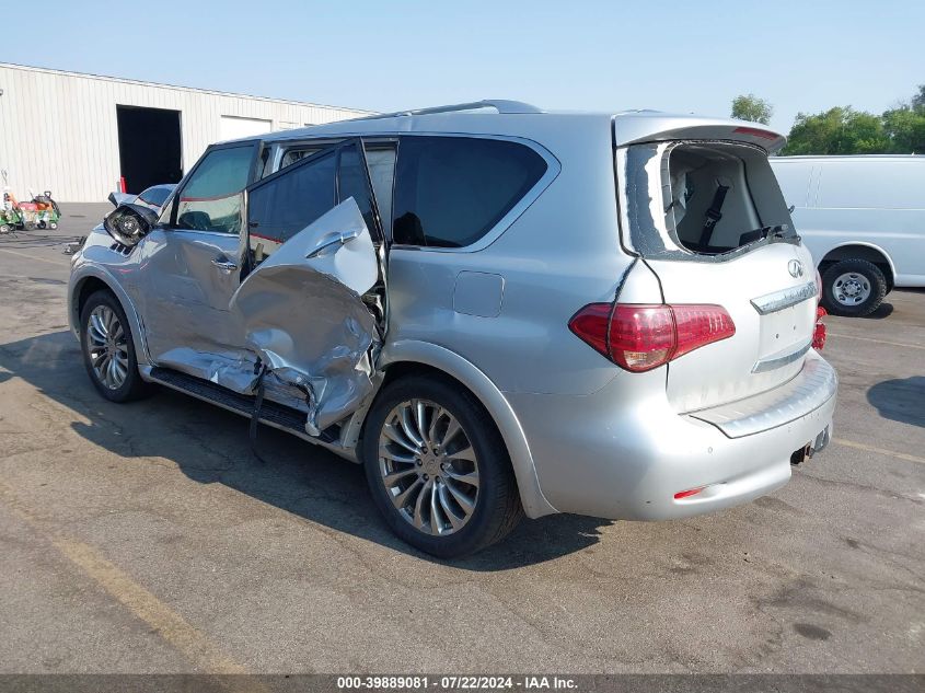 2017 Infiniti Qx80 VIN: JN8AZ2NC9H9431991 Lot: 39889081