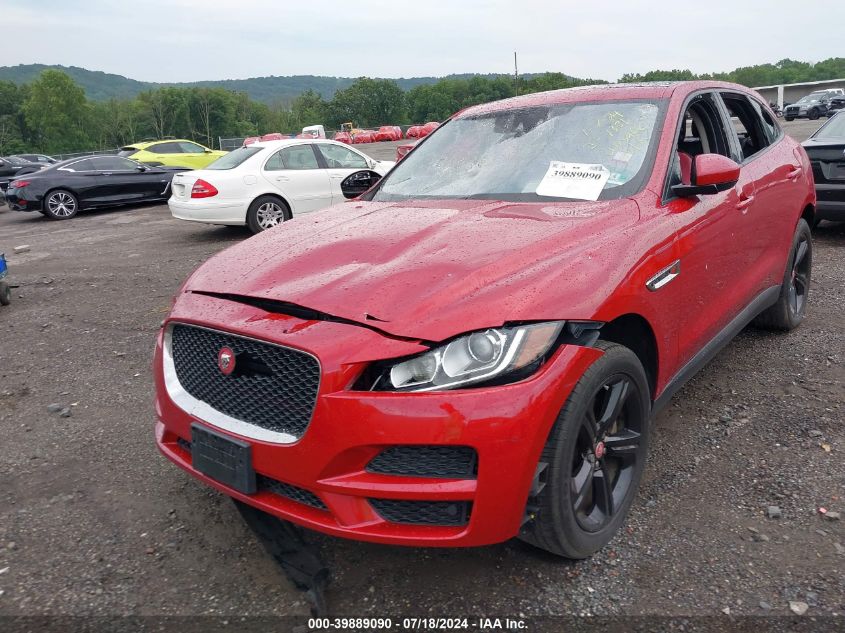 2017 Jaguar F-Pace 35T Premium VIN: SADCJ2BV1HA884734 Lot: 39889090