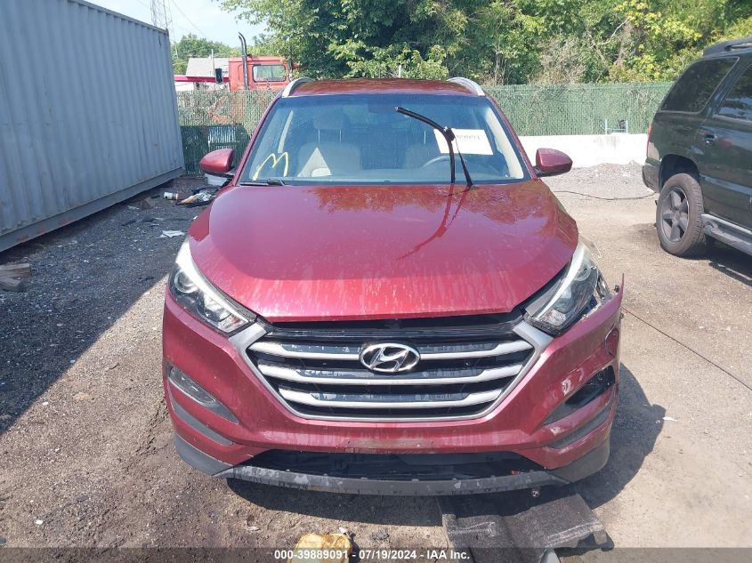 2017 Hyundai Tucson Se VIN: KM8J33A41HU452585 Lot: 39889091