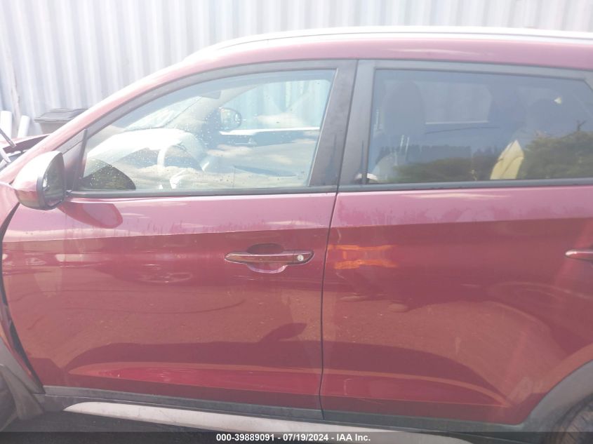 2017 Hyundai Tucson Se VIN: KM8J33A41HU452585 Lot: 39889091