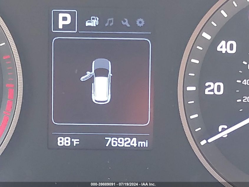 2017 Hyundai Tucson Se VIN: KM8J33A41HU452585 Lot: 39889091