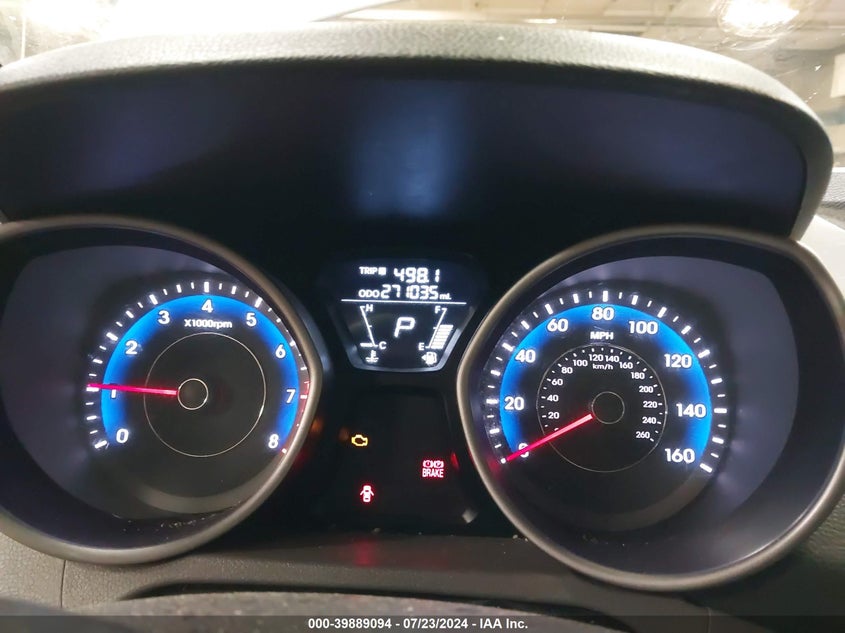 2012 Hyundai Elantra Limited (Ulsan Plant) VIN: KMHDH4AE3CU320322 Lot: 39889094