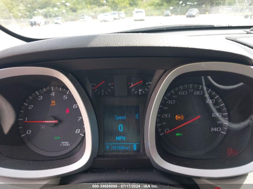 2012 Chevrolet Equinox 2Lt VIN: 2GNALPEK9C1280807 Lot: 39889095