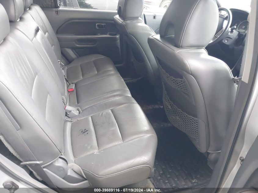 2006 Honda Pilot Ex-L VIN: 2HKYF18616H522809 Lot: 39889116