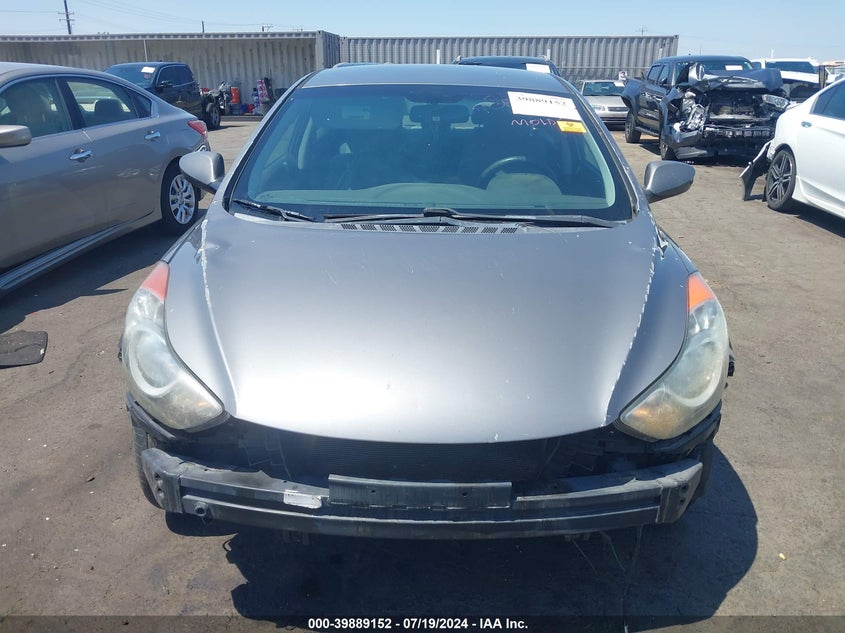 2012 Hyundai Elantra Gls VIN: 5NPDH4AE5CH067986 Lot: 39889152