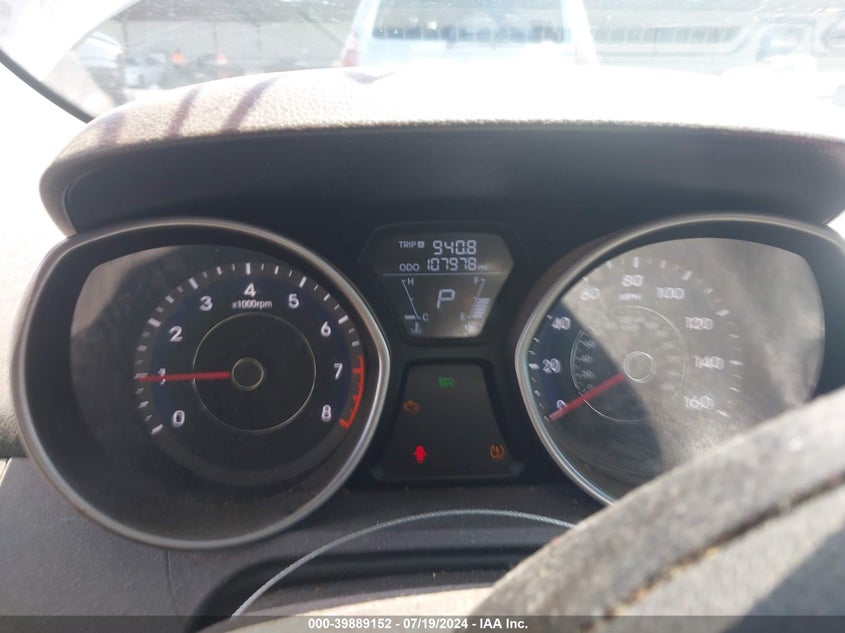 2012 Hyundai Elantra Gls VIN: 5NPDH4AE5CH067986 Lot: 39889152