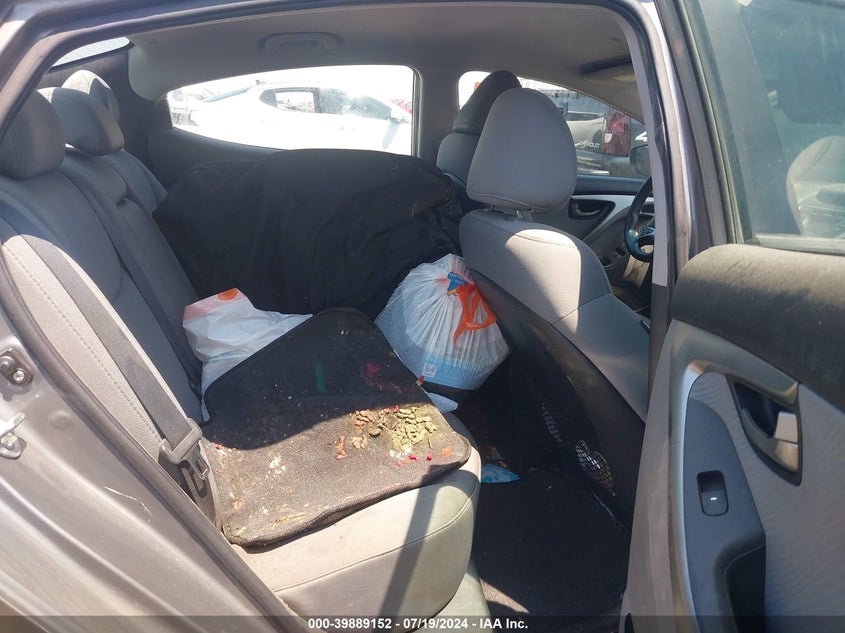 2012 Hyundai Elantra Gls VIN: 5NPDH4AE5CH067986 Lot: 39889152