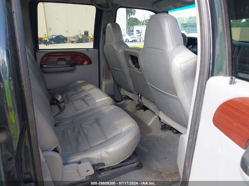 2005 Ford Super Duty F-250 Xl/Xlt/Lariat/King Ranch/Harley-Davidson VIN: 1FTSW21P55EA58761 Lot: 39889200