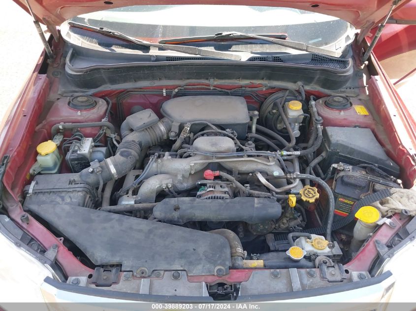 2009 Subaru Forester 2.5X VIN: JF2SH63639H731414 Lot: 39889203