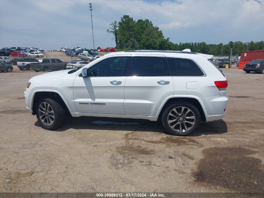 2017 Jeep Grand Cherokee Overland 4X2 VIN: 1C4RJECG1HC916660 Lot: 39889212