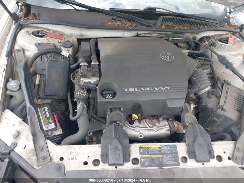 2006 Buick Lacrosse Cxs VIN: 2G4WE587X61110489 Lot: 39889216