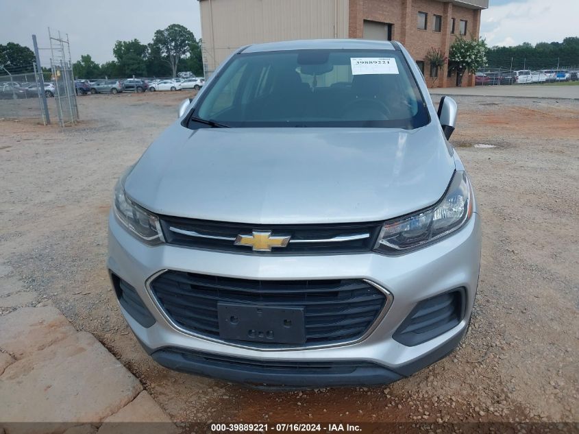 2017 Chevrolet Trax Ls VIN: 3GNCJKSB1HL289724 Lot: 39889221