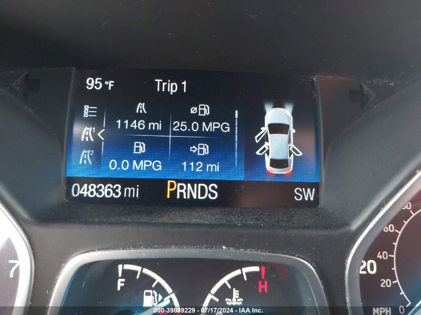 2018 Ford Escape Se VIN: 1FMCU0GD5JUA10216 Lot: 39889229