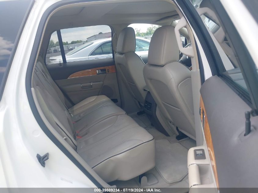 2011 Lincoln Mkx VIN: 2LMDJ8JK8BBJ31823 Lot: 39889234