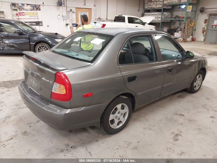 KMHCG45C71U219398 | 2001 HYUNDAI ACCENT