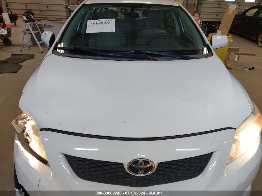 2009 Toyota Corolla Le VIN: 2T1BU40E49C115817 Lot: 39889245