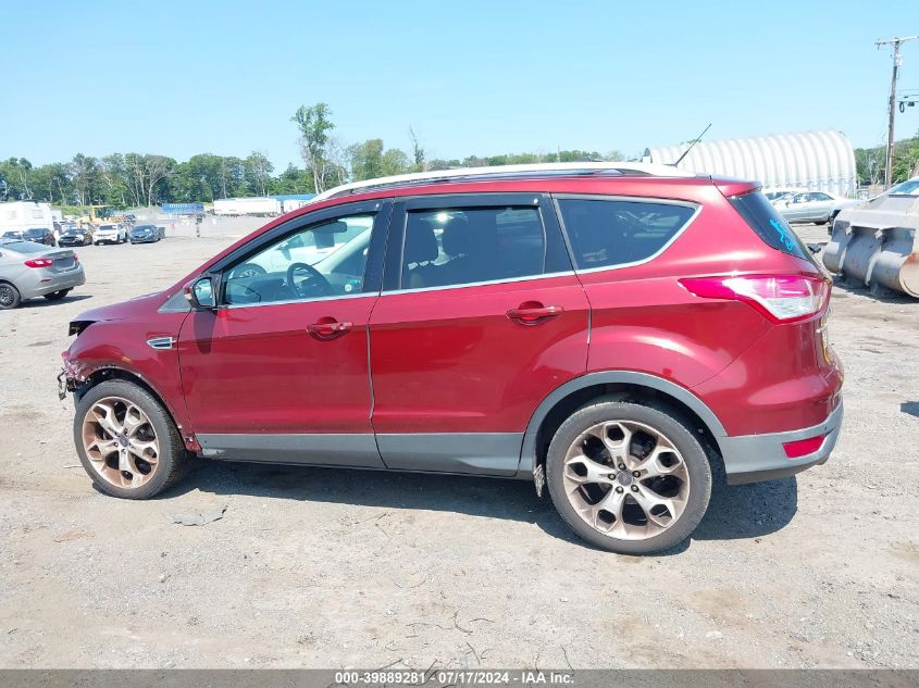 2014 Ford Escape Titanium VIN: 1FMCU0J92EUE31952 Lot: 39889281